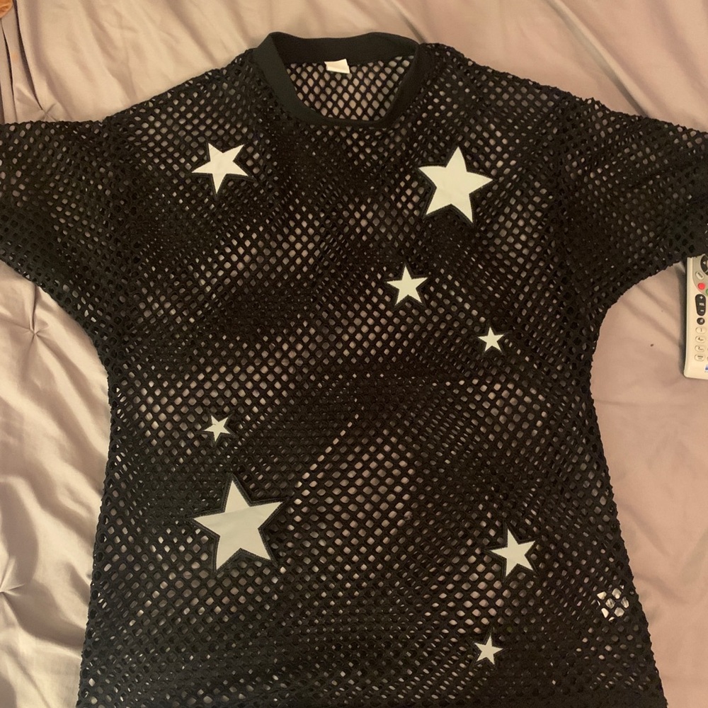 Reflective oversized T-shirt